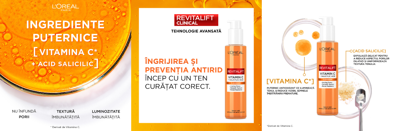 gel curatare cu vitamina c
